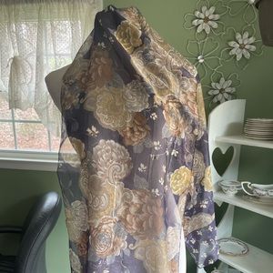 C.Webb 100% silk scarf.